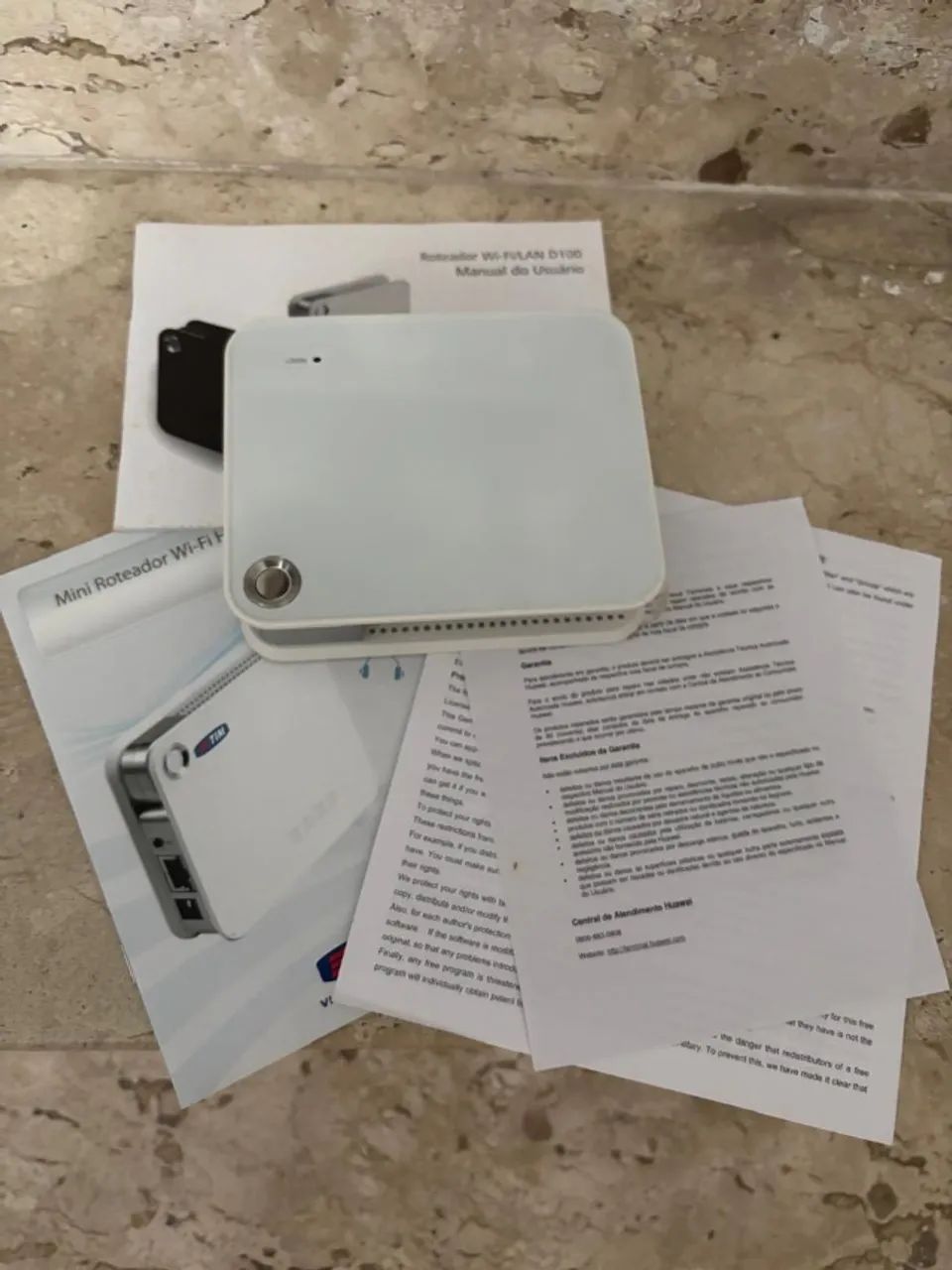 Roteador wi-fi HUAWEI D-100 para Modem 3G - Foto 3