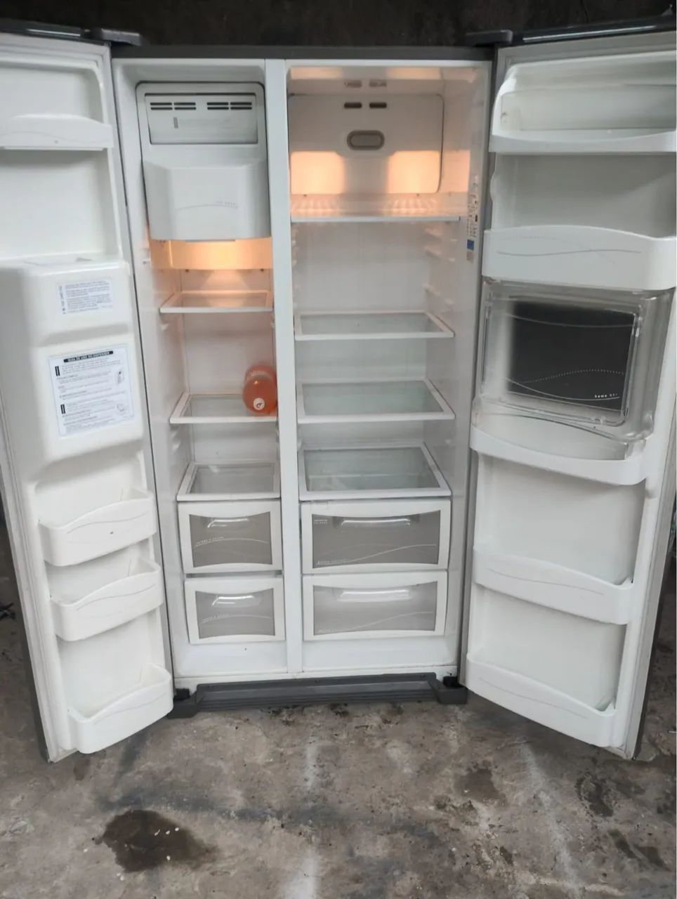 Geladeira Side by Side Inox - Foto 3