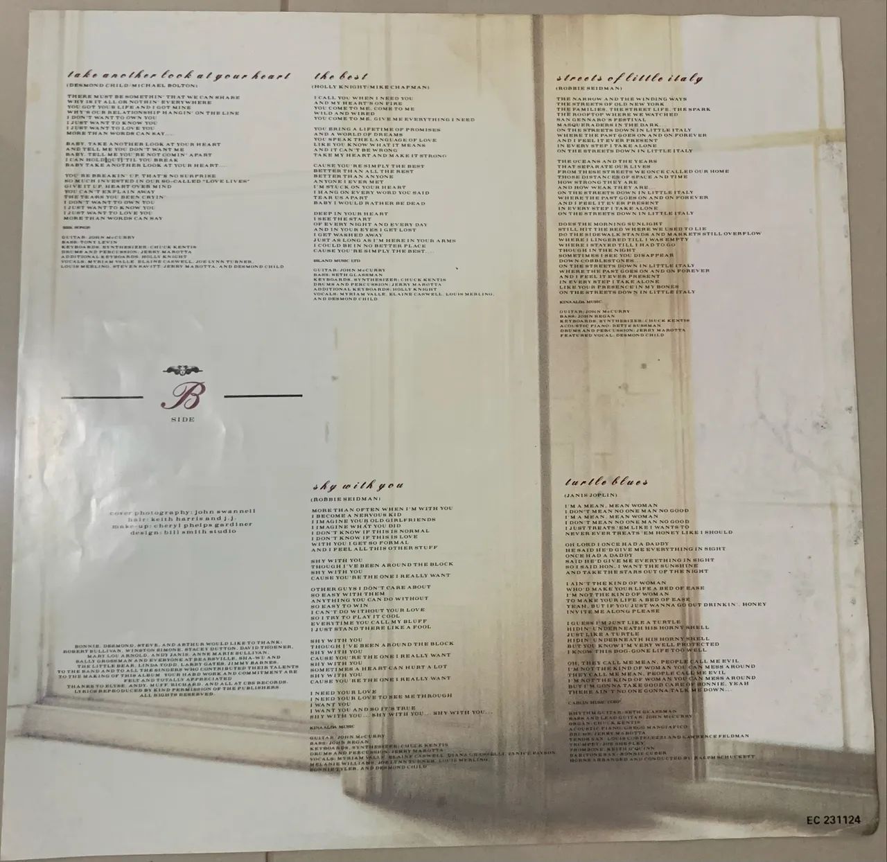 LP Bonnie Tyler Notes From America Vinil Original - Foto 4