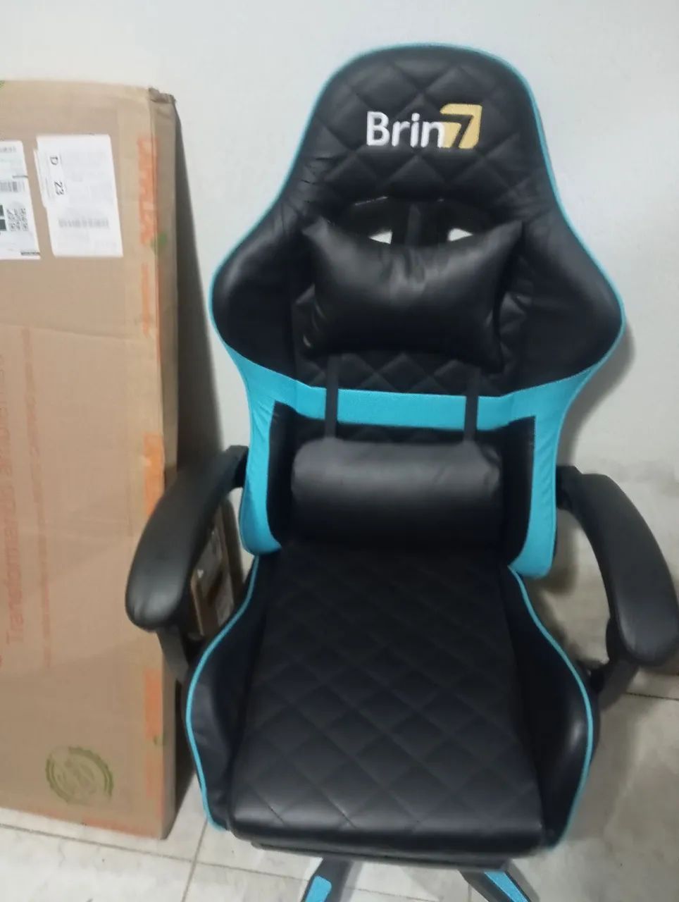 Cadeira gamer nova, negócio em cadeira ergonômica gamer - Foto 2