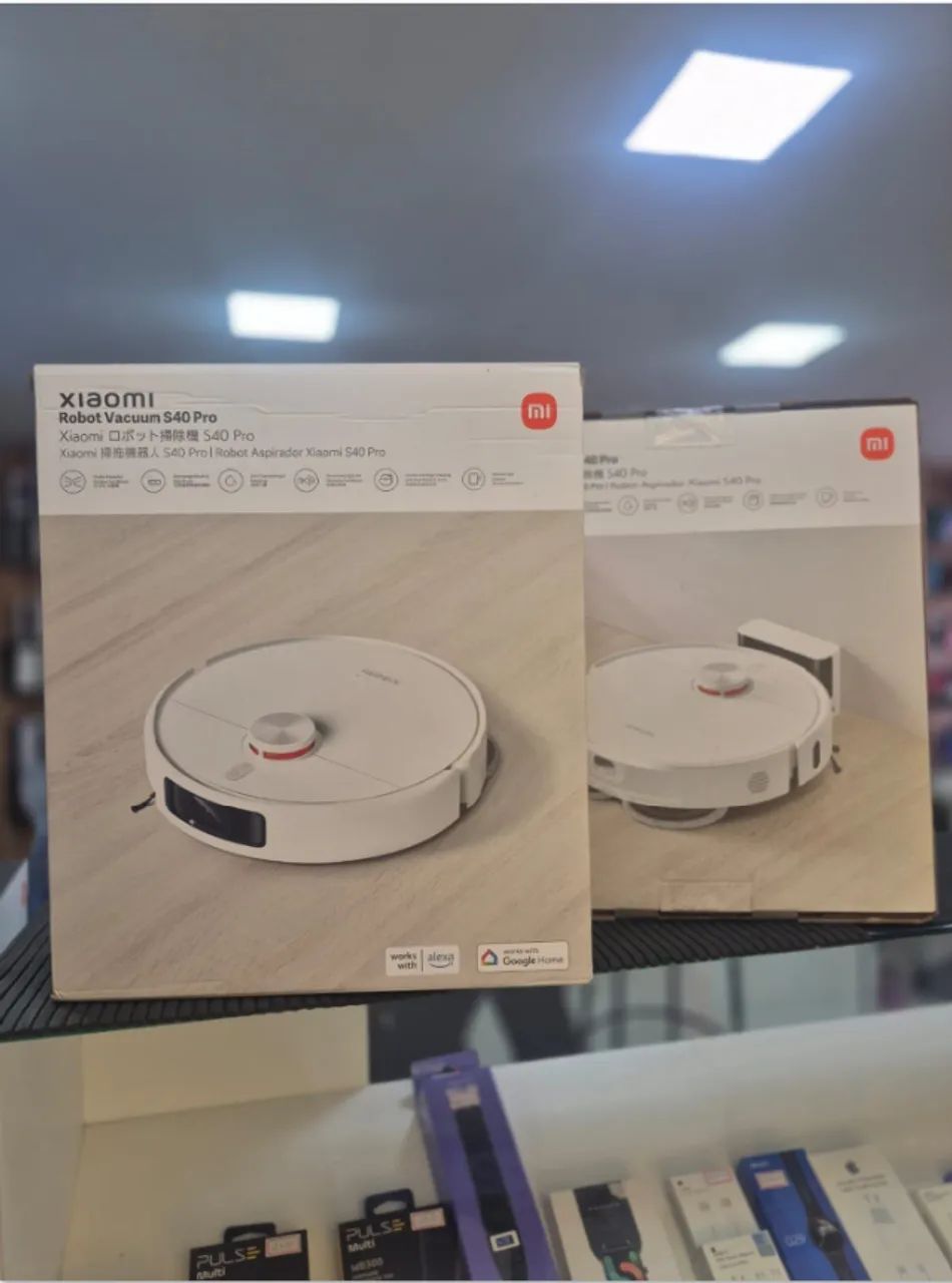 Robô Aspirador Xiaomi S40 Pro com Mapeamento Inteligente e Sucção 15.000 Pa Novo, Loja Fis - Foto 2