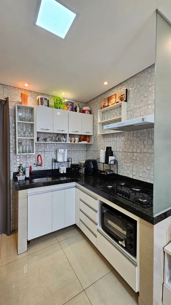 Apartamento a venda no porcelanato e com armários 