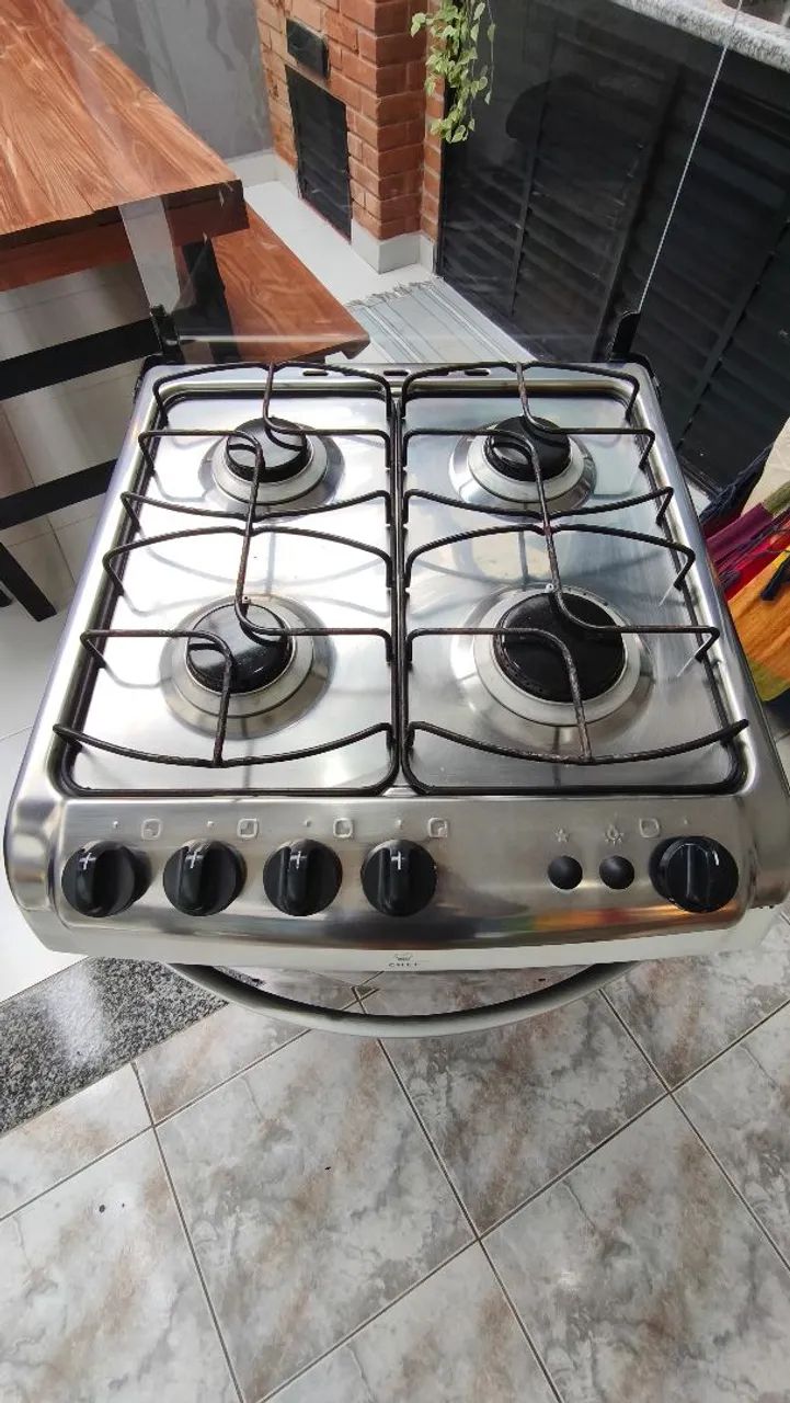Fogão Electrolux super cheff 4 bocas - Foto 3