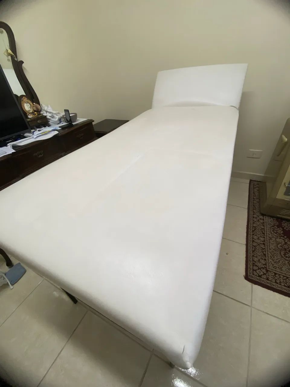 Mesa maca depilação 