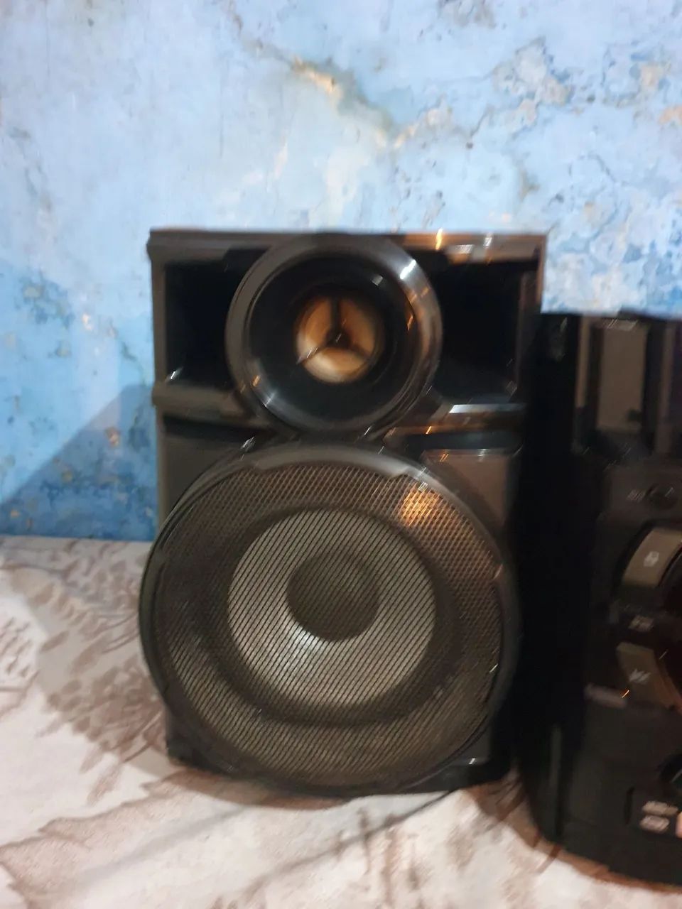 Microsystem LG bluetooth aceito cartão e pix  - Foto 4