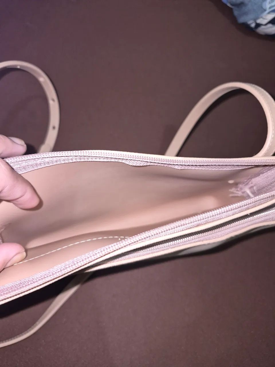 Vendo bolsa bege da Petite Jolie  - Foto 2