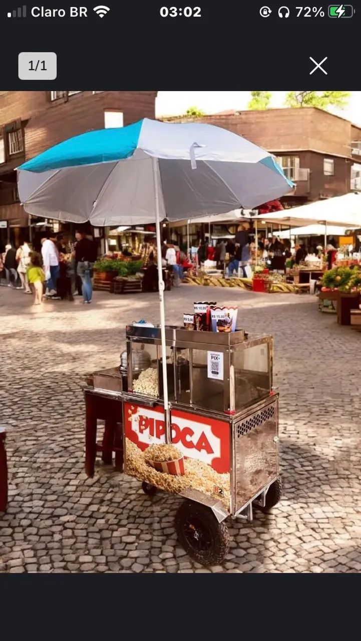 Vendo Carrocinha de Pipoca 