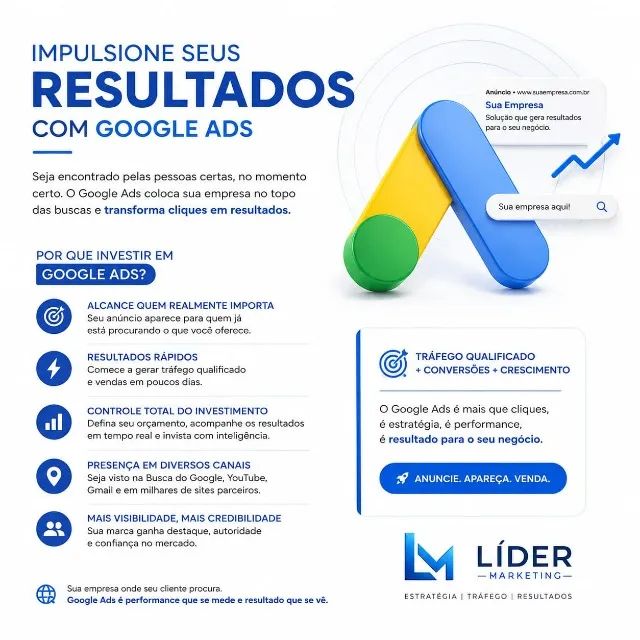 Gestão de Trafego pago para o Google Ads 