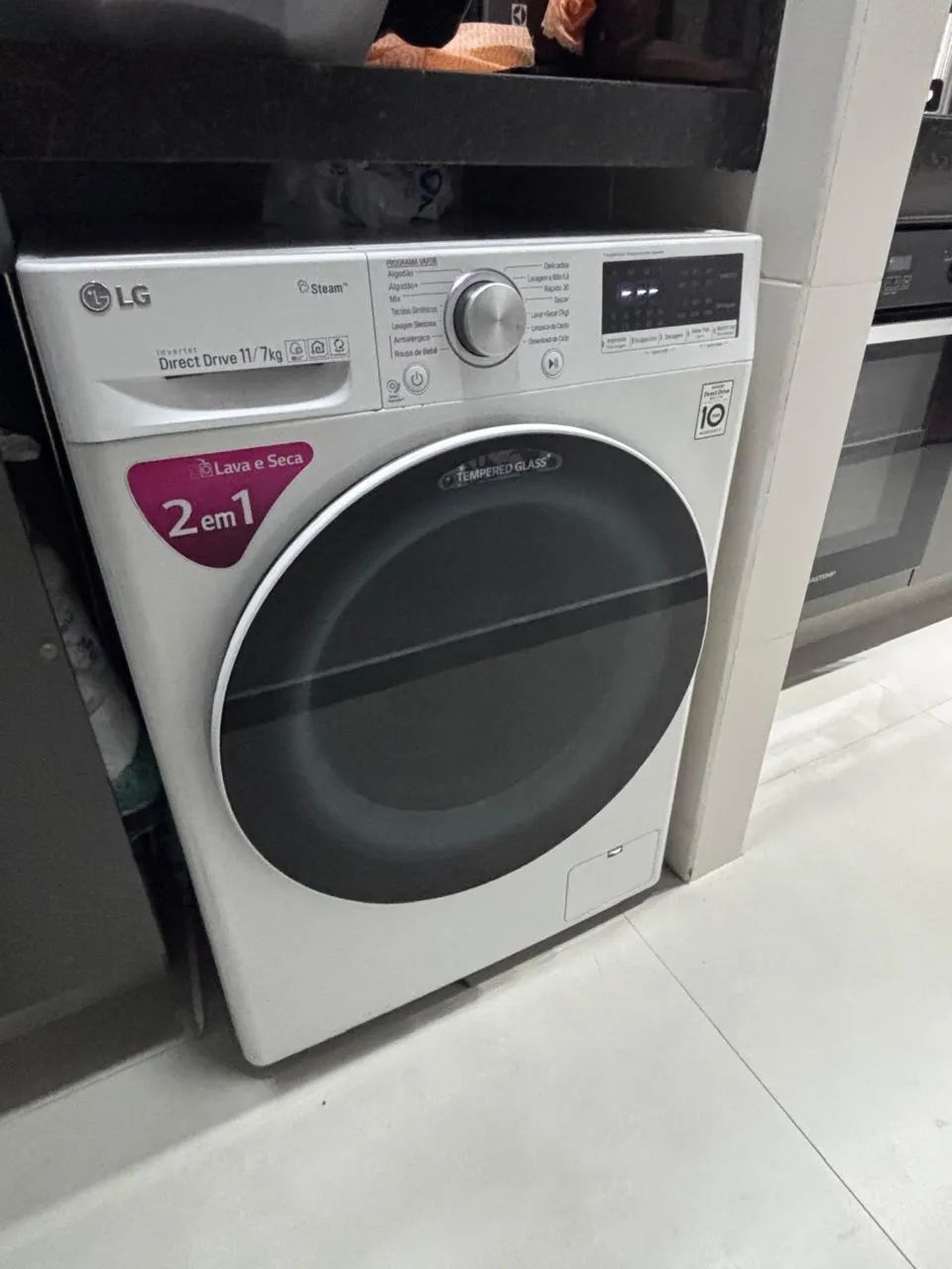 Lava e Seca LG Vivace 11kg AI DD - Branca (Oportunidade/Leia a descrição) - Foto 2