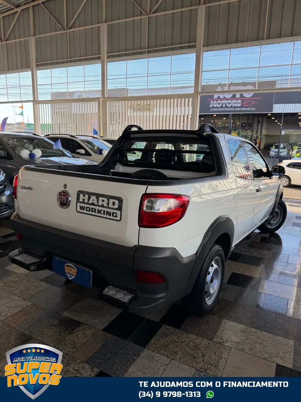 Fiat Strada Working Hard 1.4 Fire Flex 8V CD 2020 - Foto 5
