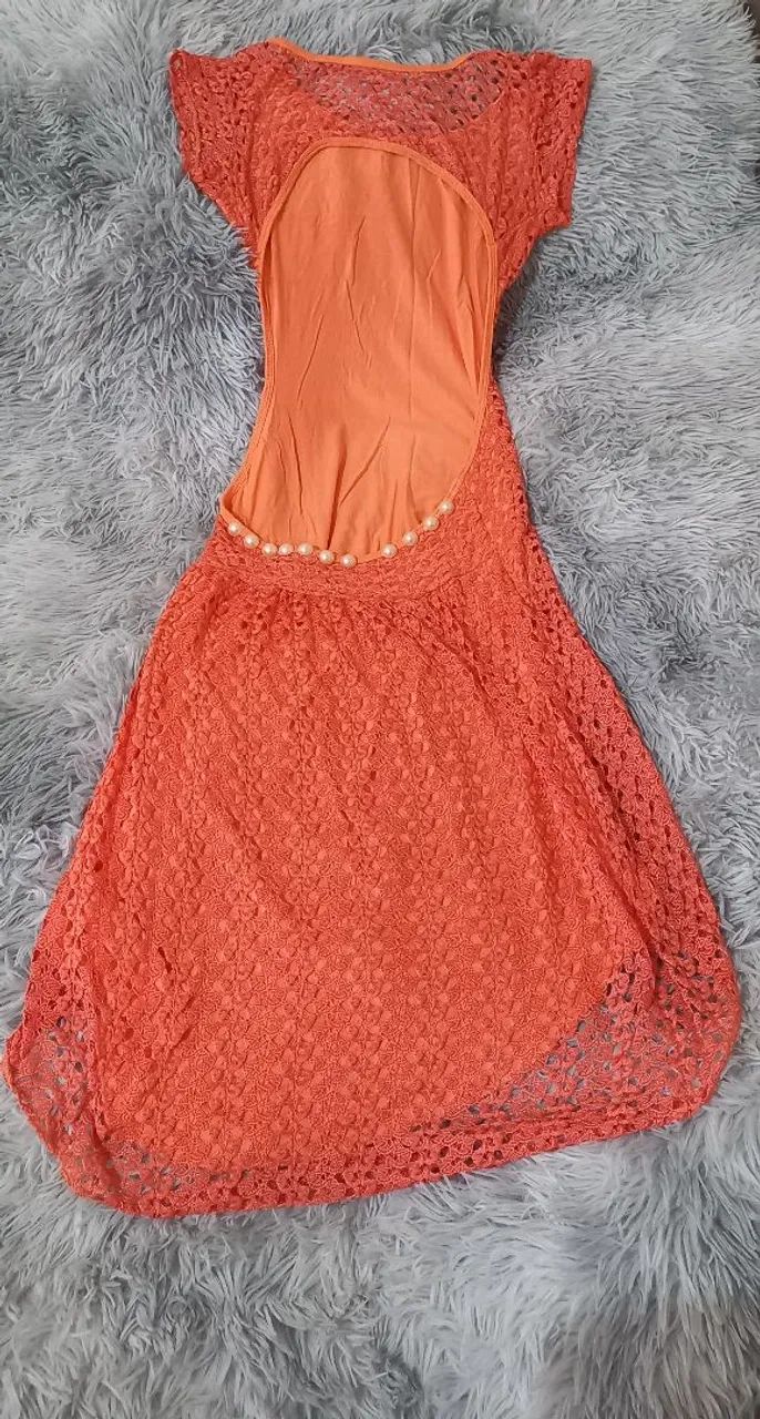 Vestido feminino de renda - Foto 2