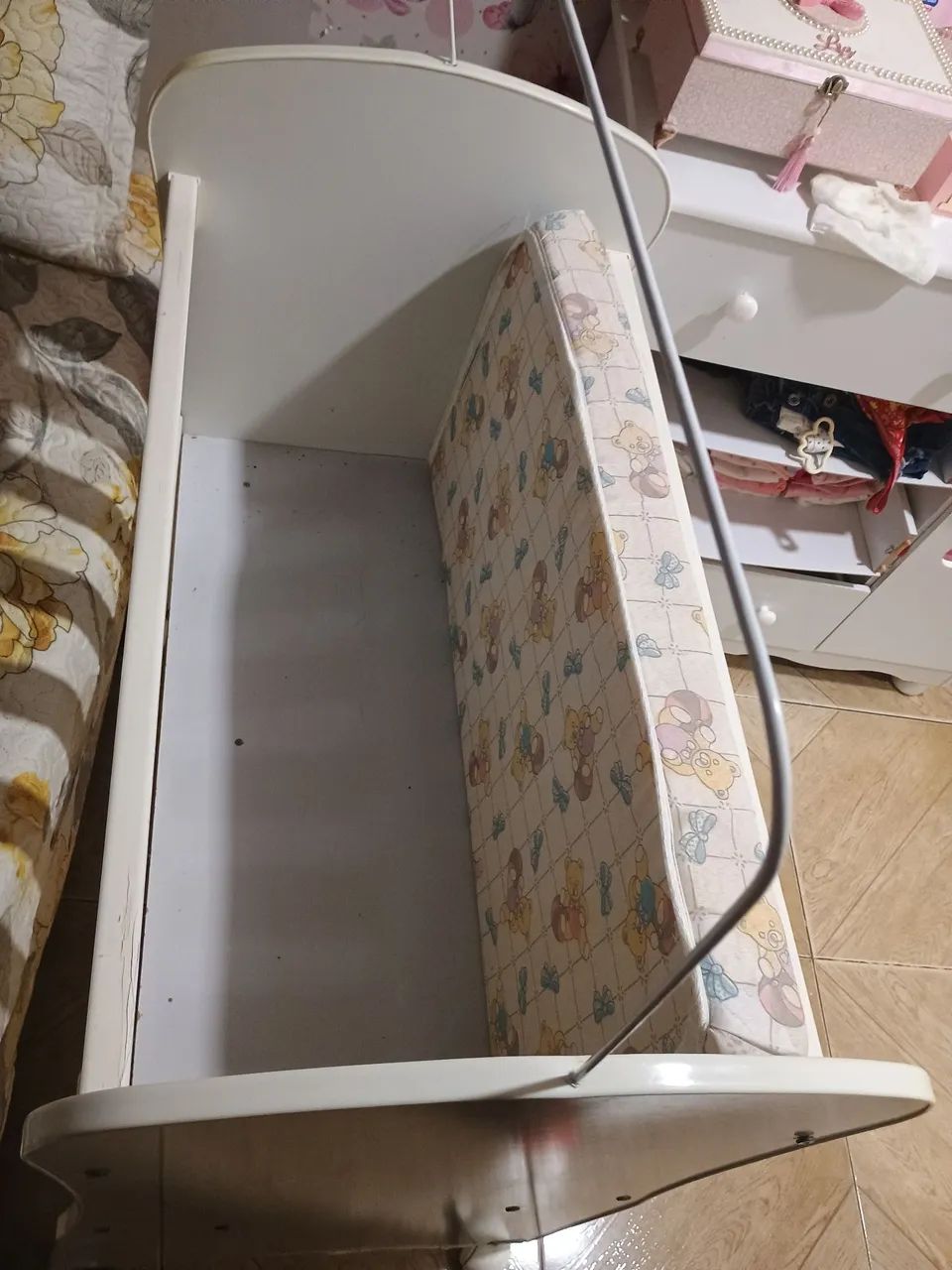 Mine berço com colchão - Foto 4