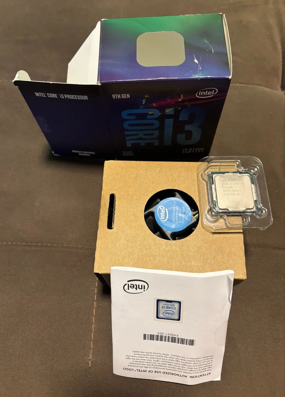 Processador i3 9100f 