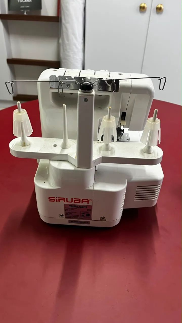 Máquina Overlock Siruba HSO-747D 4 Fios - Revisada/Funcionando - Foto 2