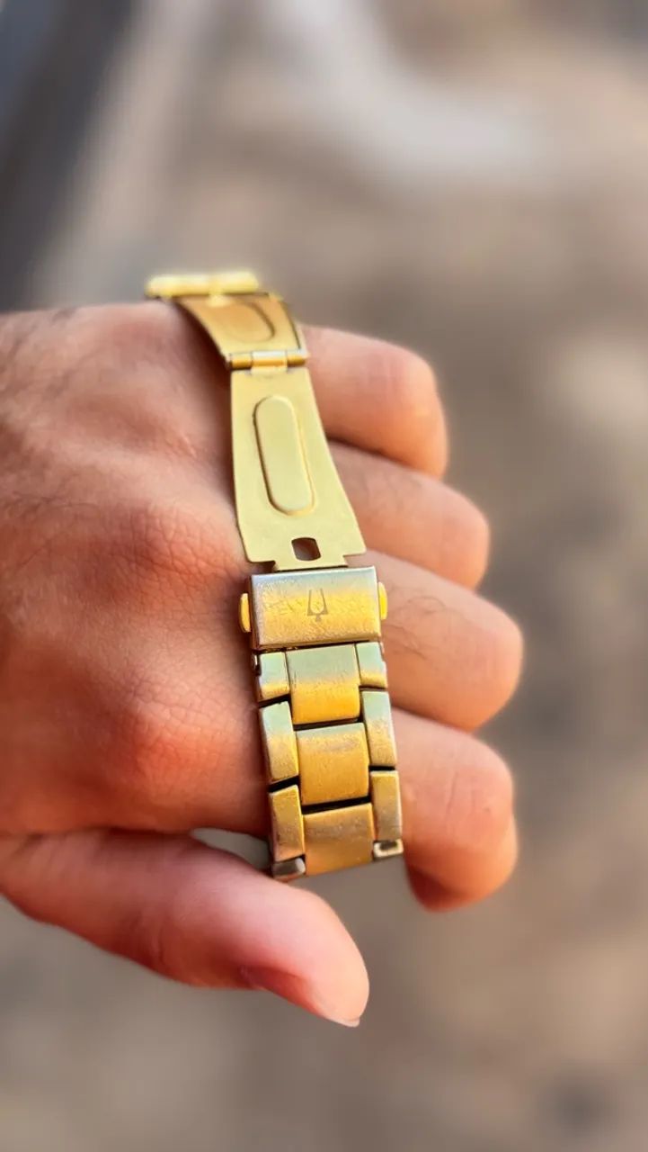 bulova dourado  - Foto 4