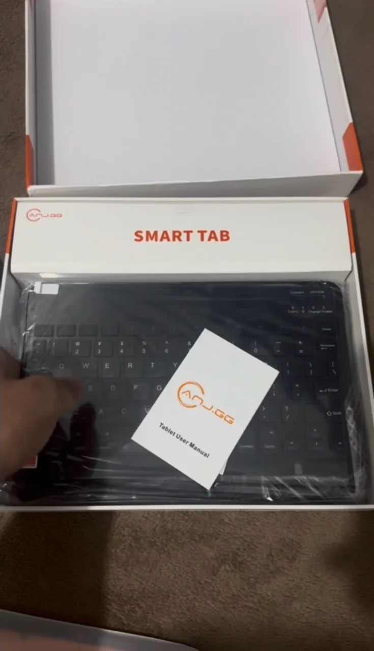Tablet 10.1 com Teclado+Mouse 6GB RAM 128GB Android 13 Câmera 50MP - CINZA OU PRETO - Foto 5