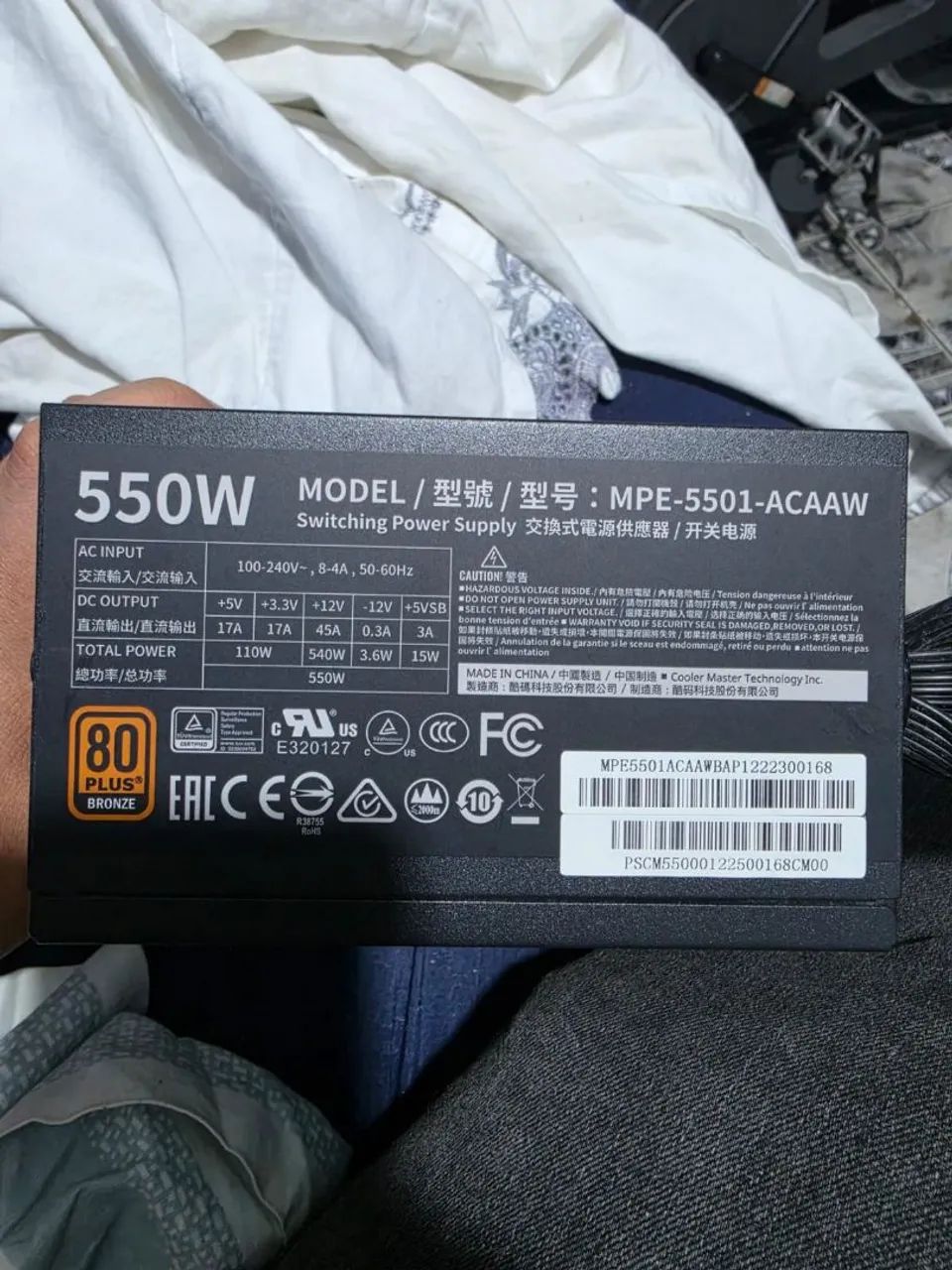 Fonte 550w - Predator