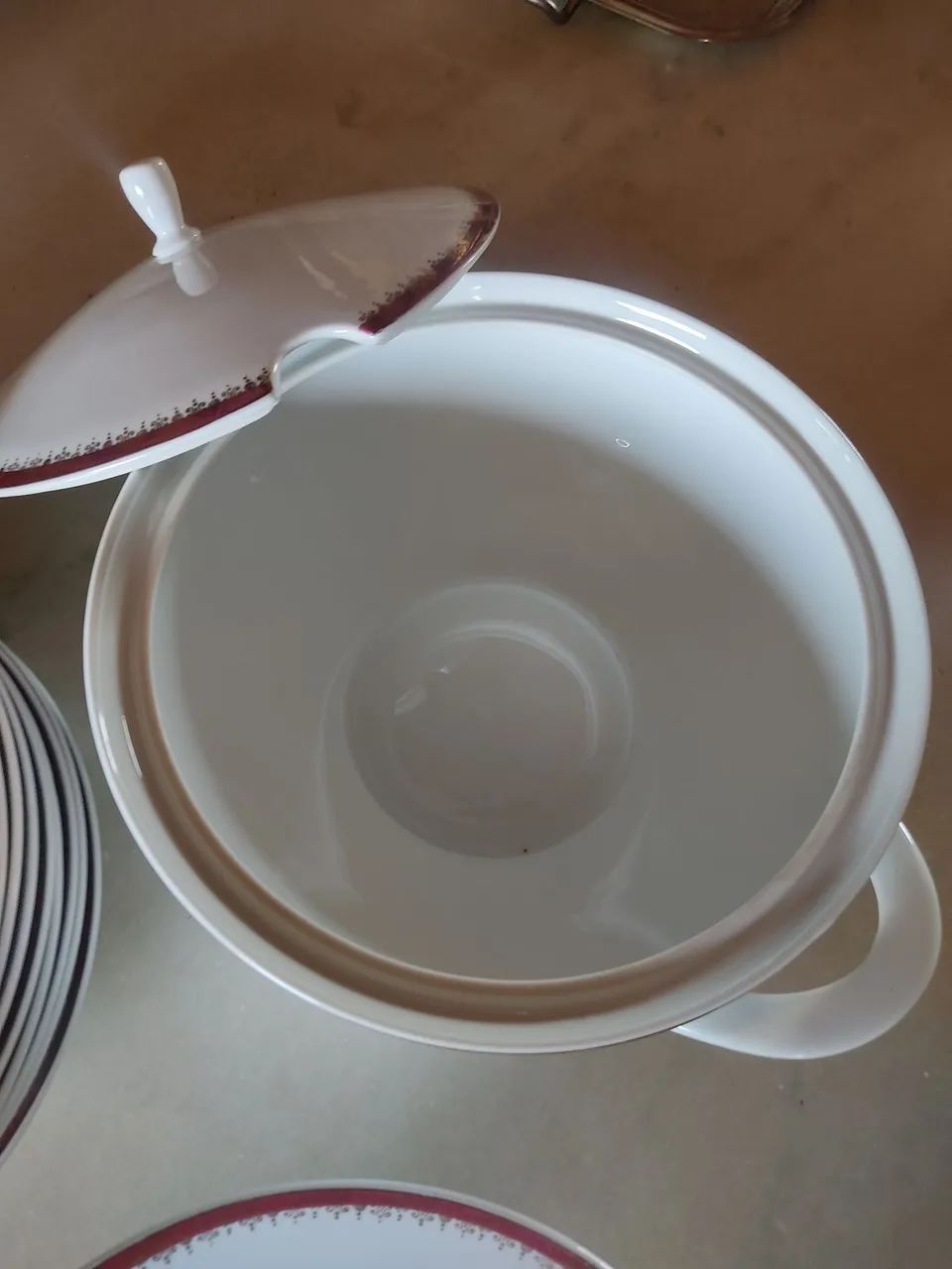 Peças de jogo de jantar antigo  - Foto 3