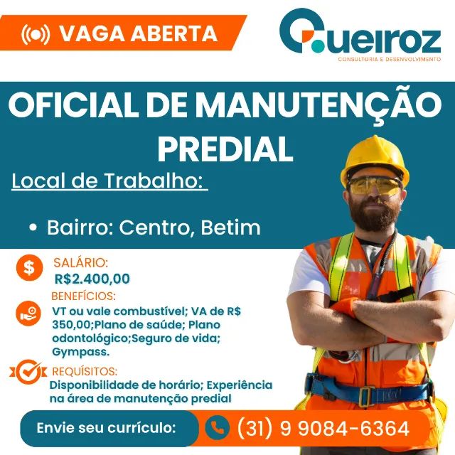 OFICIAL DE MANUTENÇÃO PREDIAL