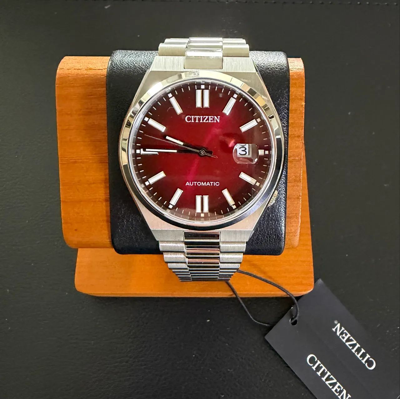 Relógio Tsuyosa Bordo Novo - Foto 2