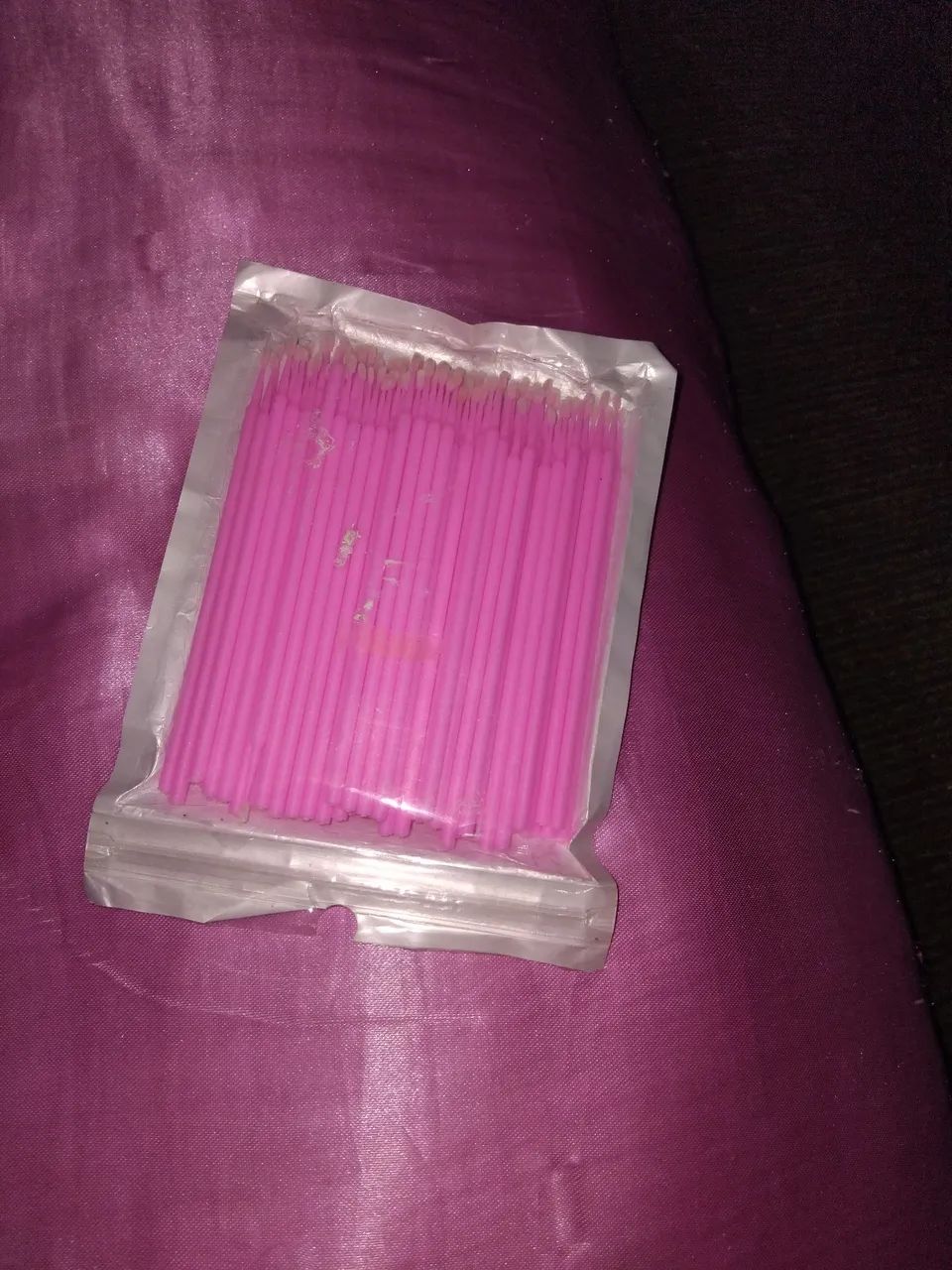 Kit Microbrush Para Cílios E Sobrancelhas + Touca descartável com Elástico TNT. - Foto 2