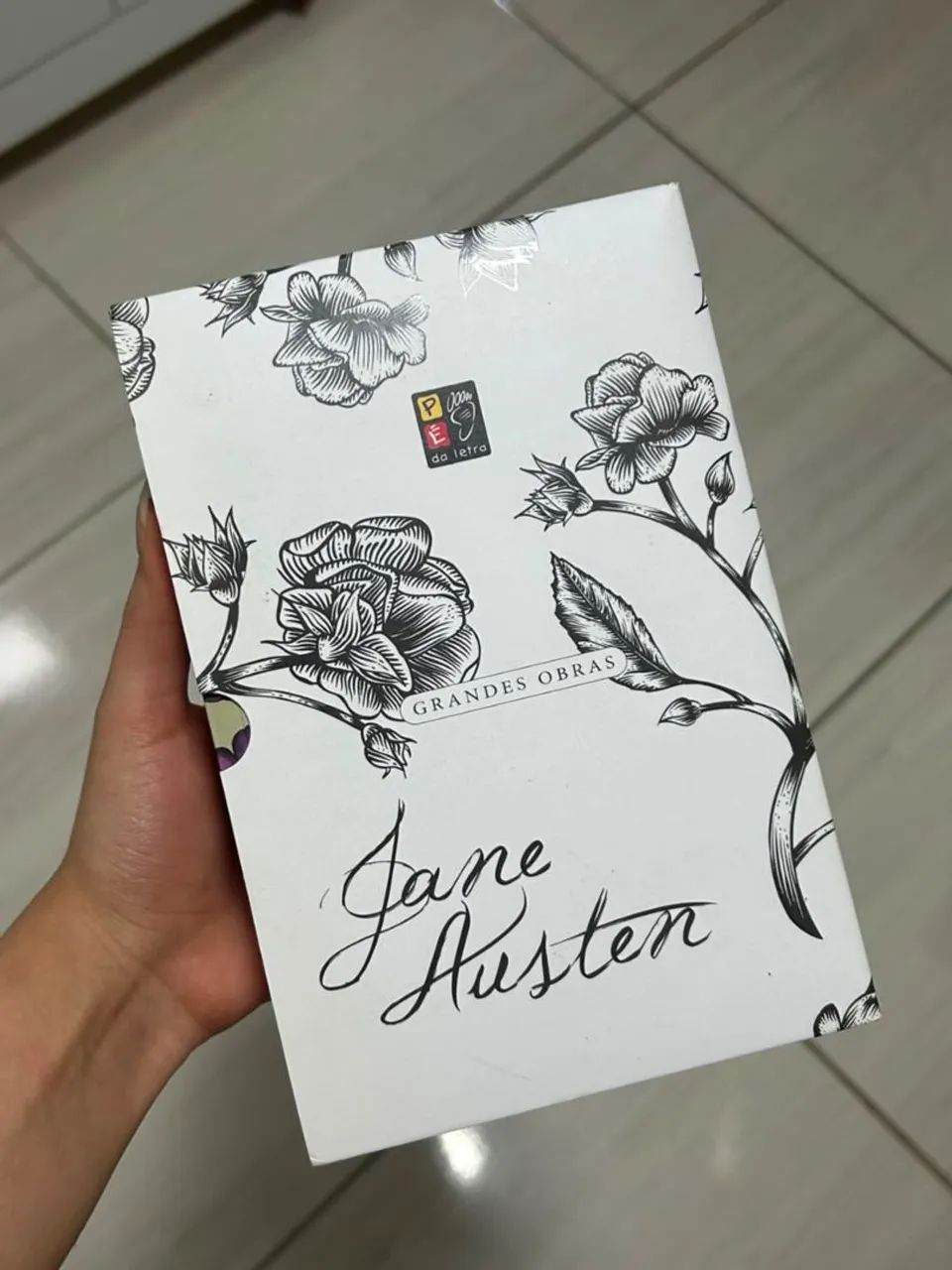 box de livros da Jane Austen