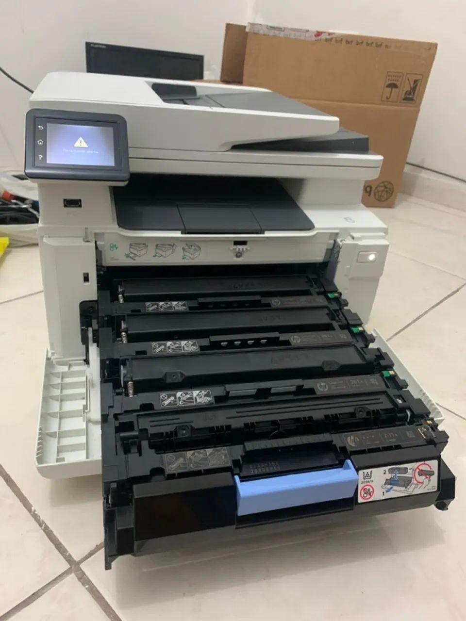 Impressora HP Color LaserJet M277dw Wi-Fi (Com Detalhe) - Foto 4