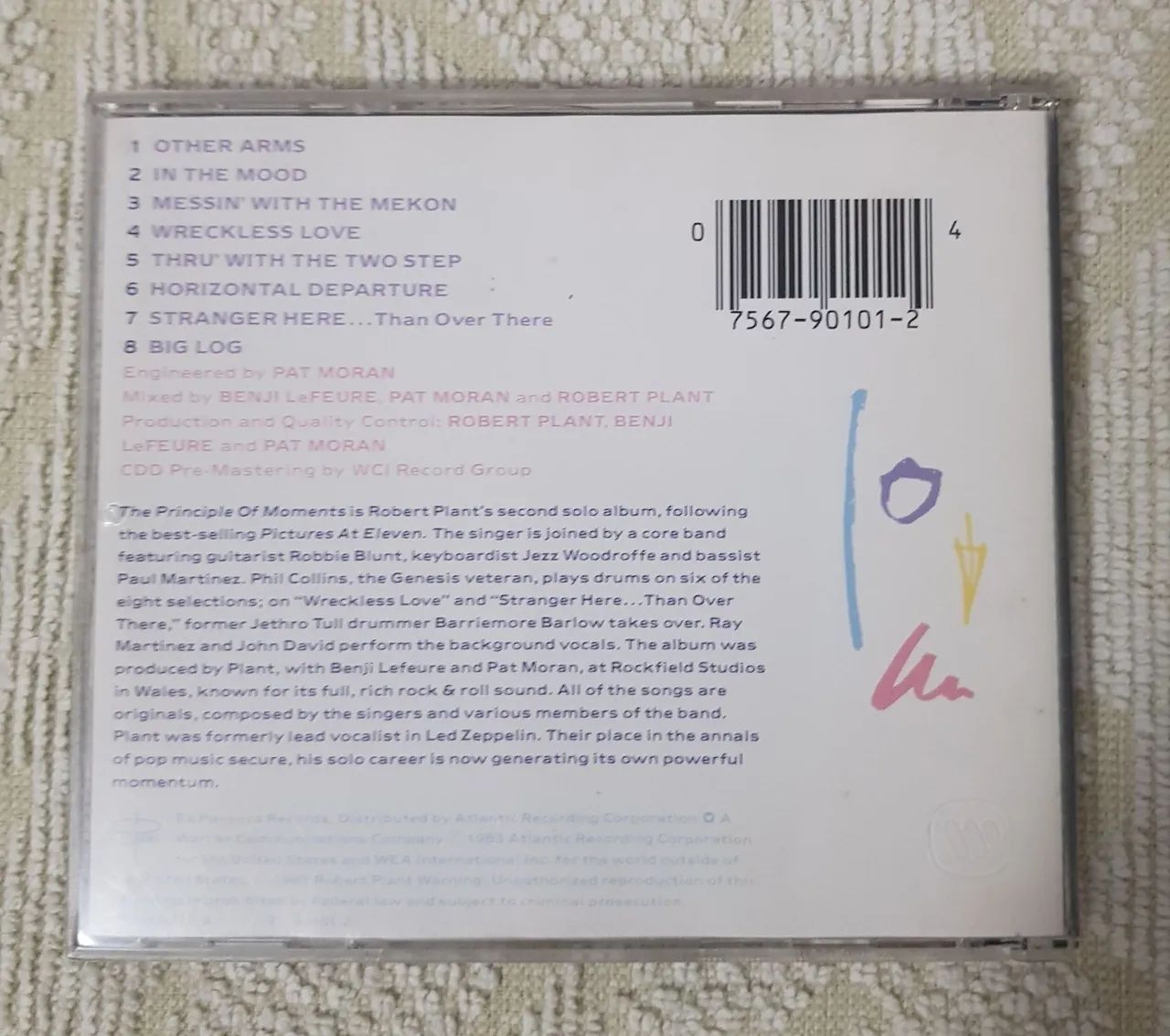 Robert Plant - 2 cds ( Now and Zen )(the principle of moment's