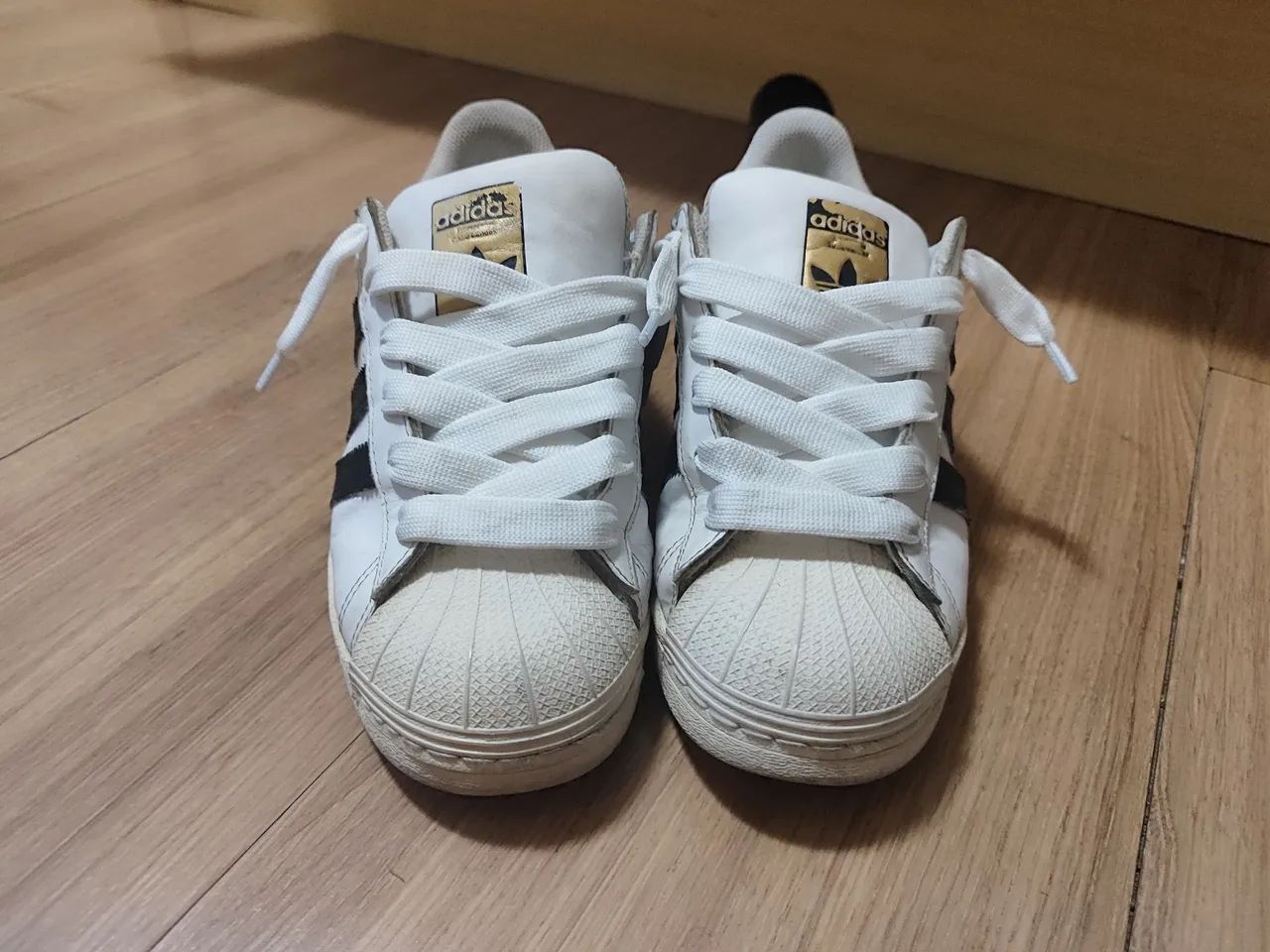 ADIDAS SUPERSTAR OTIGINAL - branco - 37/38  - Foto 3
