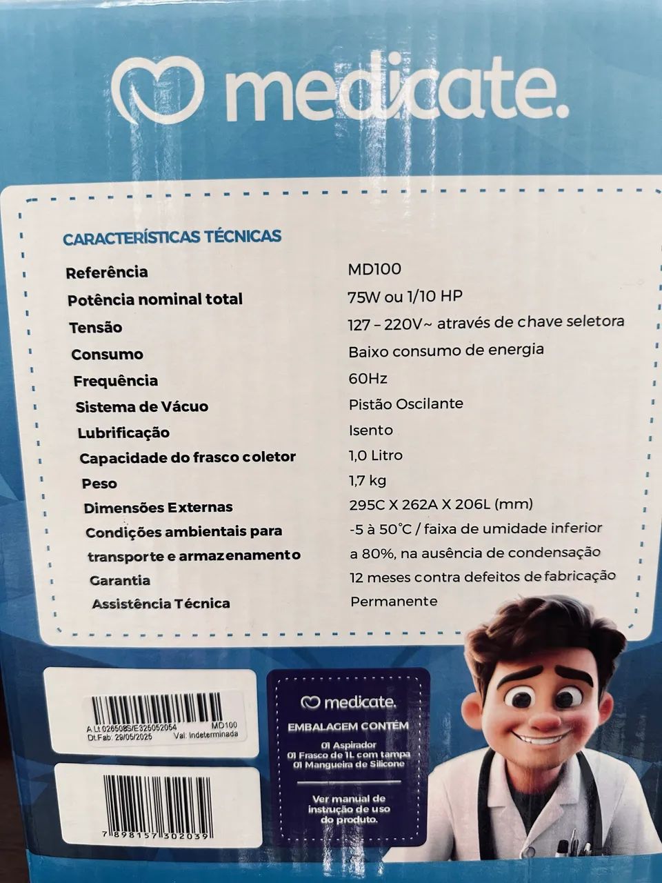 Aspirador secreção portátil  - Foto 5