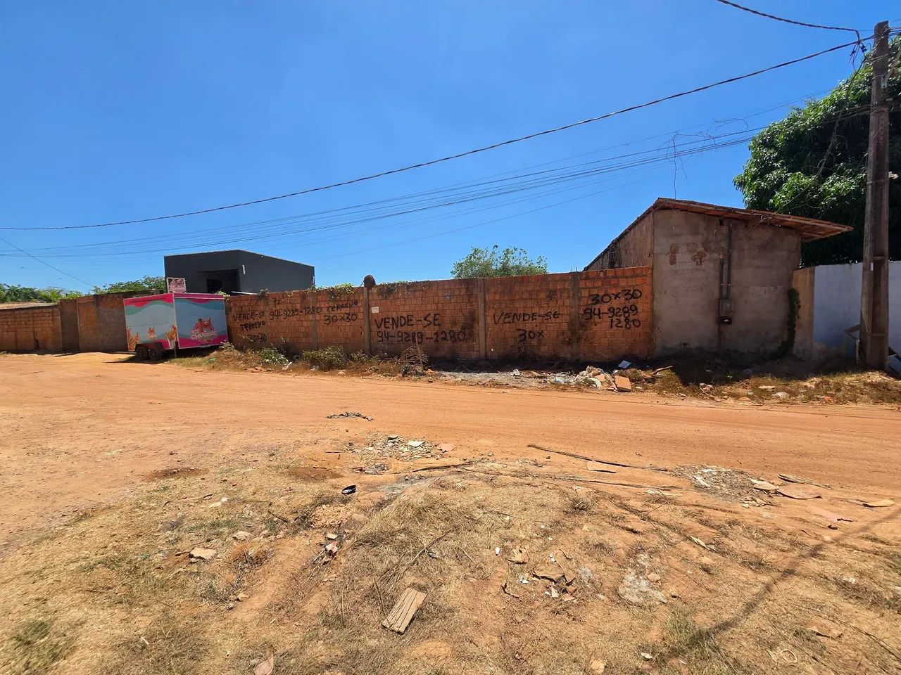 Vemdo terreno vavazao  todo murado - Foto 5