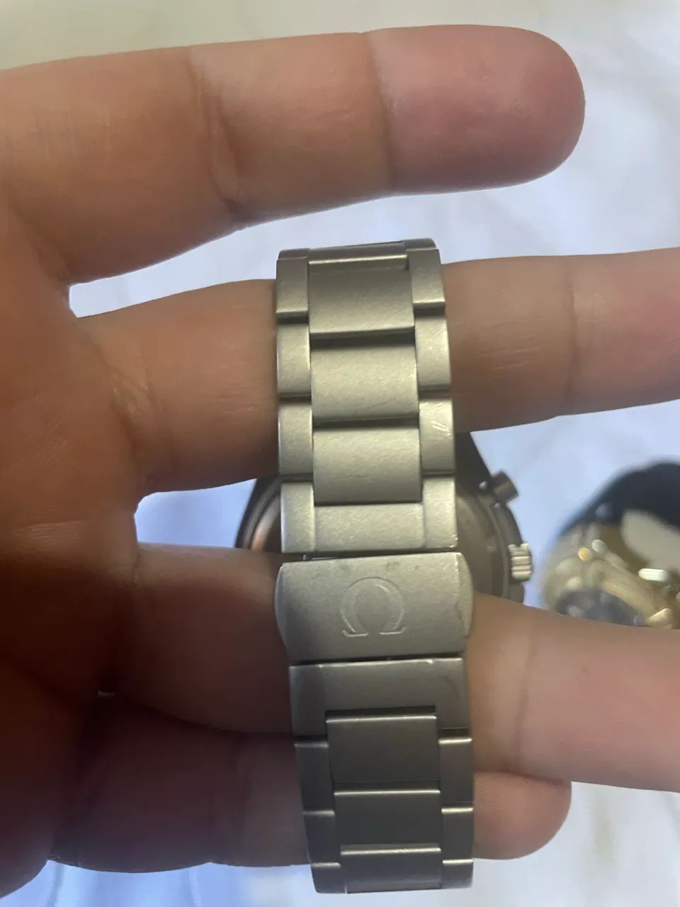 Relógio omega speedmaster carbon  - Foto 4