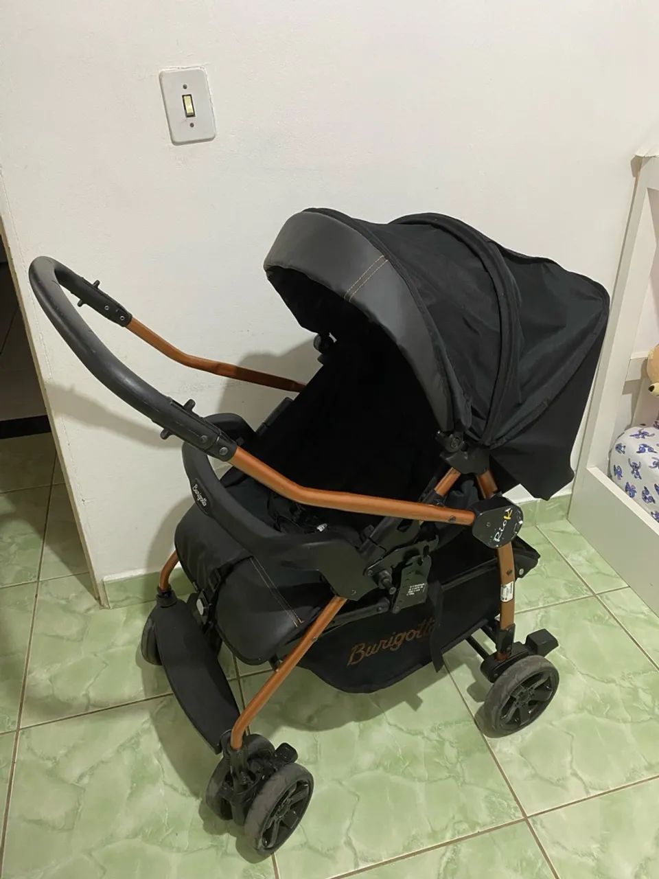 Carinho de bebê Burigotto Rio K - Foto 2