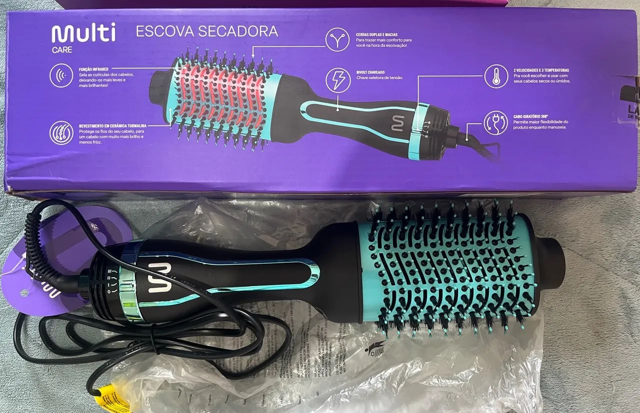 Escova Secadora Multi Care - Nova (Nunca Usada) - Foto 2