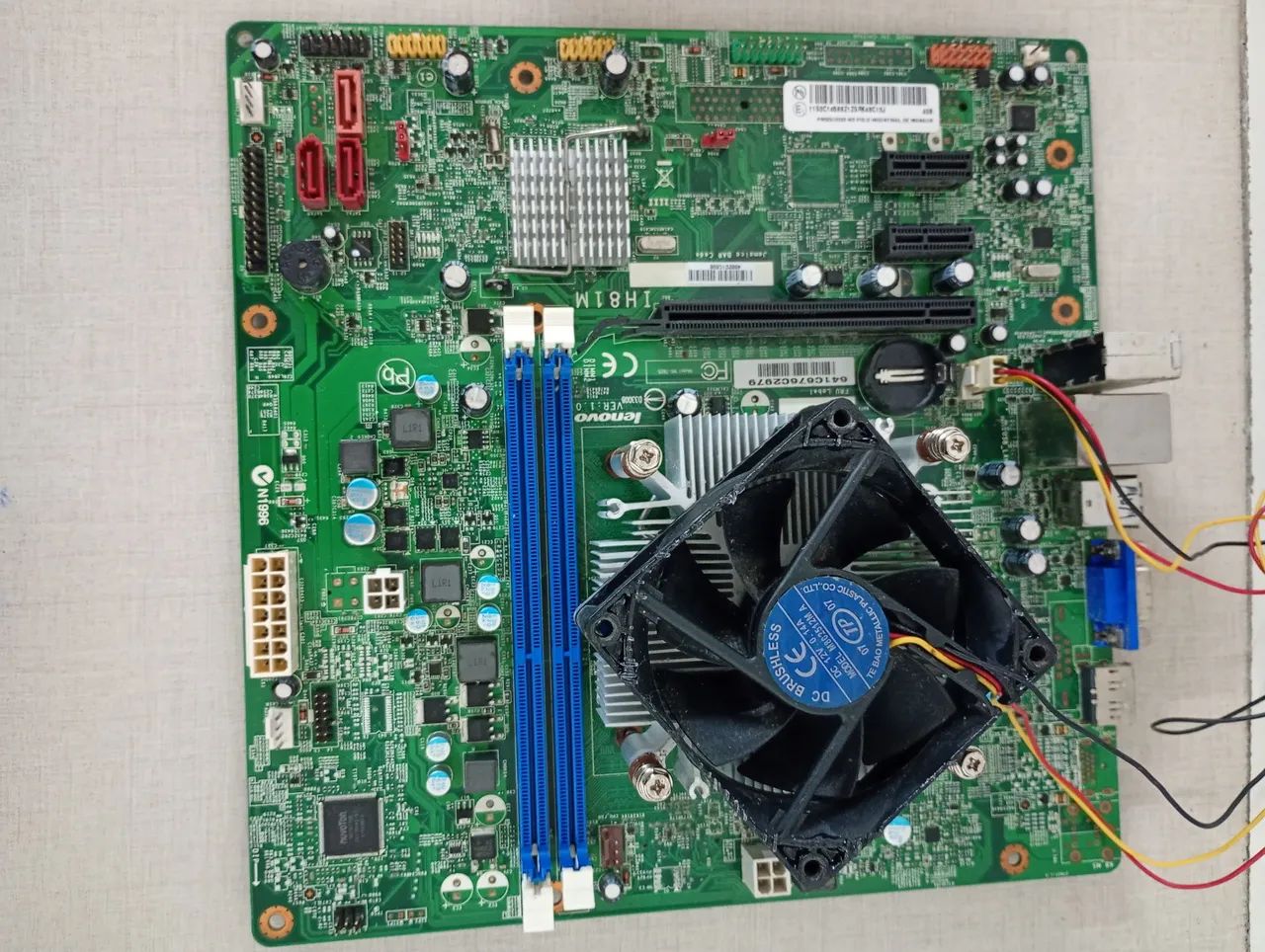 Kit placa mãe ,processador e fonte - Foto 2
