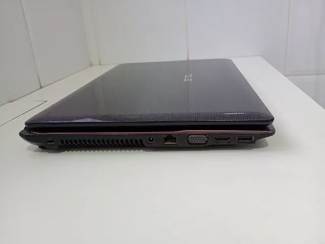 Notebook ASUS Core i5 K43E p/ Peças ou Conserto + Fonte - Foto 3