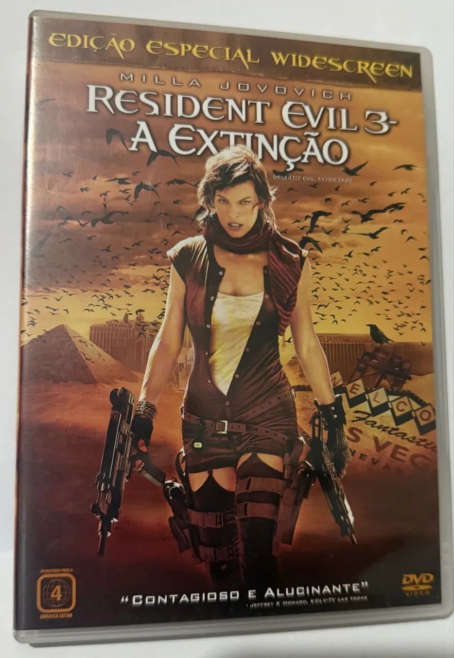 Resident Evil 3 - Extinção | FILME DVD