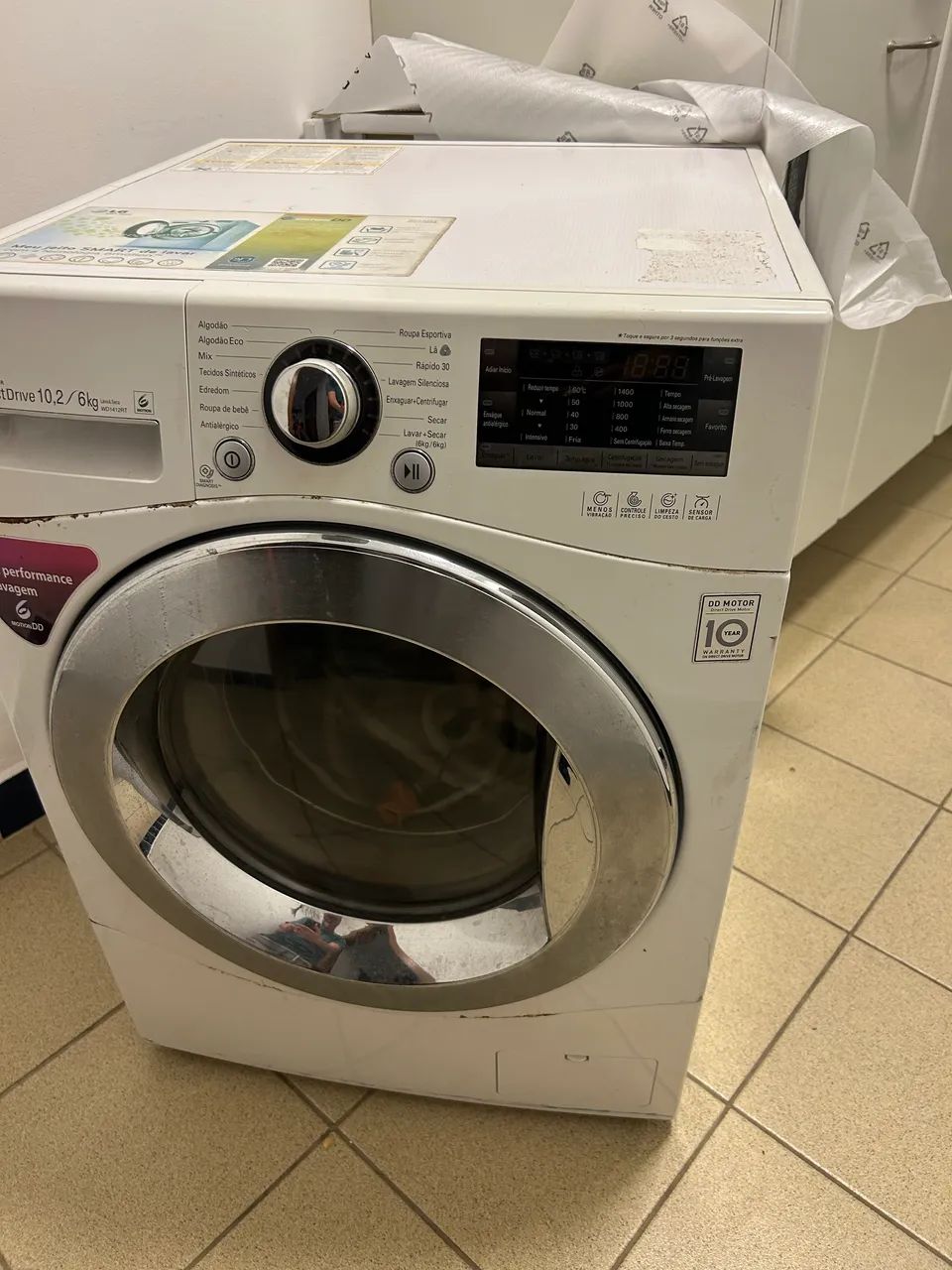 Peças para a Lava e Seca LG WD1412 RT