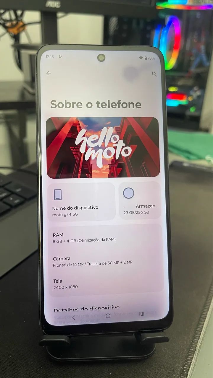 Motorola Moto G54 5G - funcionando perfeitamente  - Foto 2