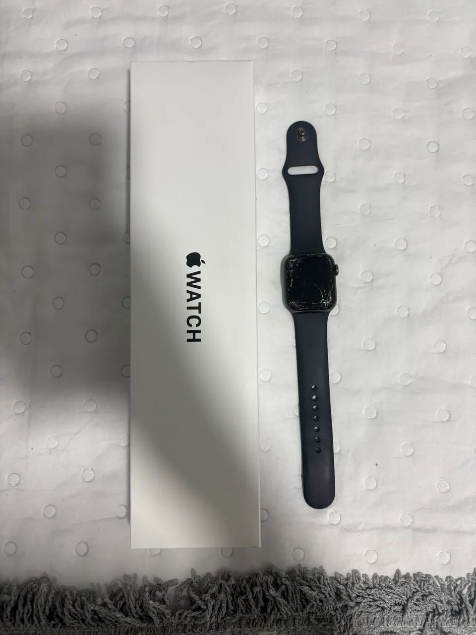 Apple Watch SE 1 40mm - vidro quebrado 