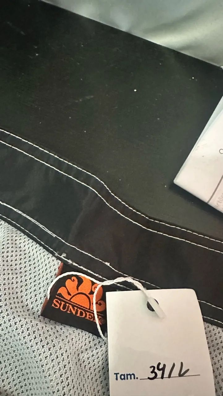 Sundek preto, sem bolso elastico OG - Foto 3