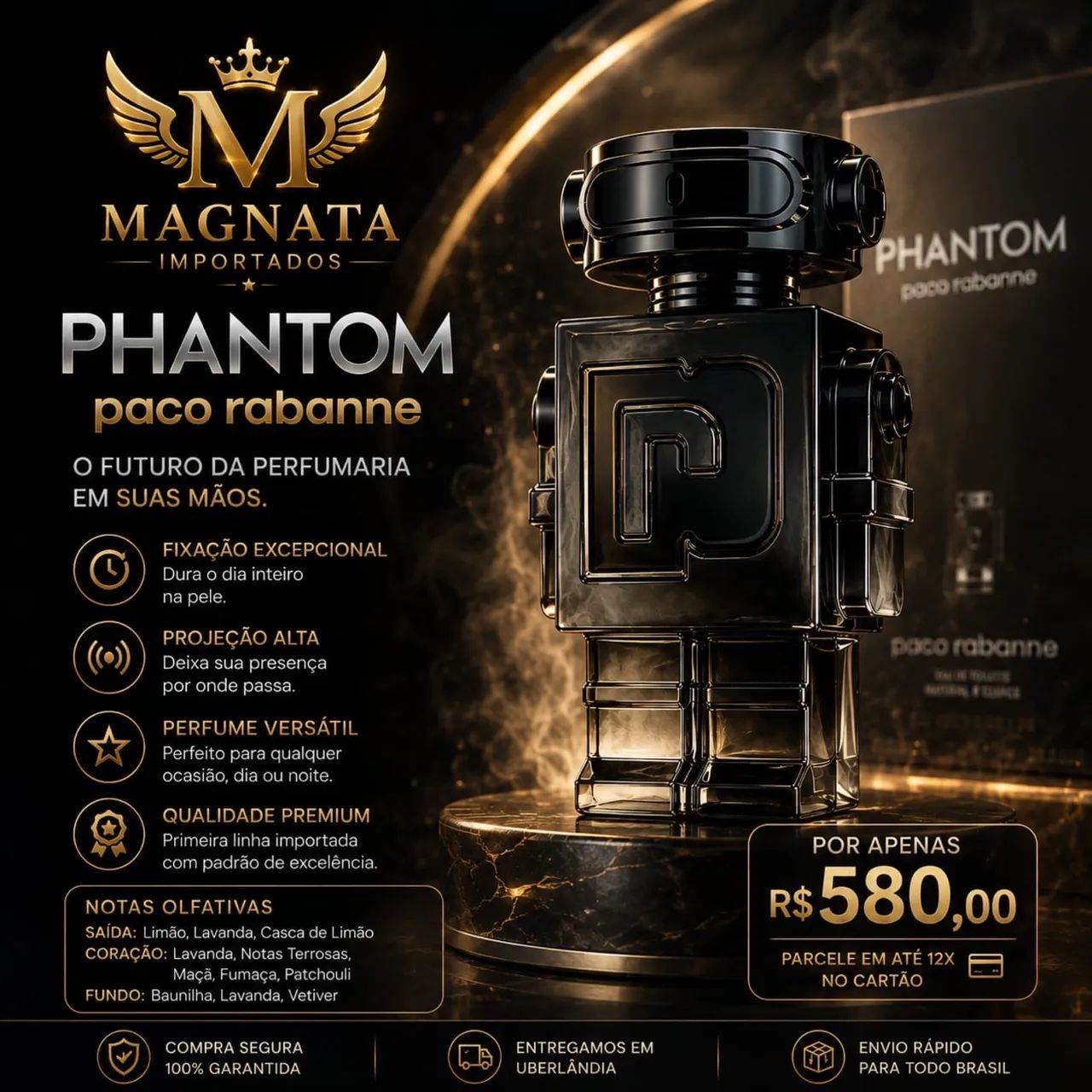 PACO RABANNE PHANTOM INTENSE 
