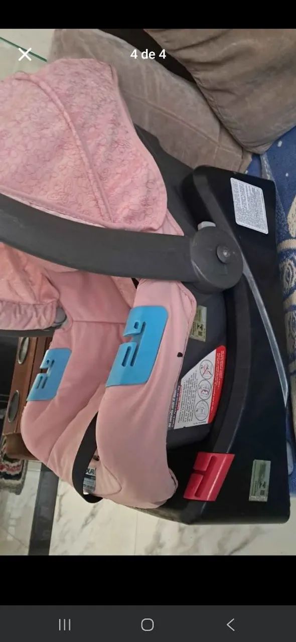 Bebê conforto com base burigoto touring - Foto 4