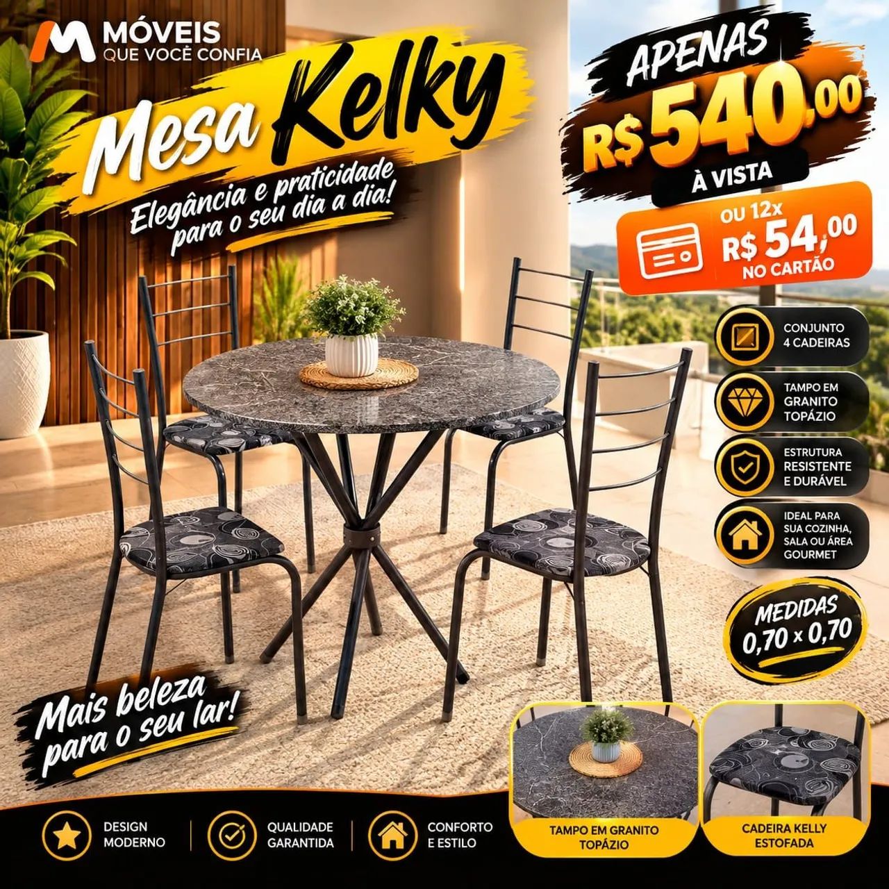 Mesa de cozinha 