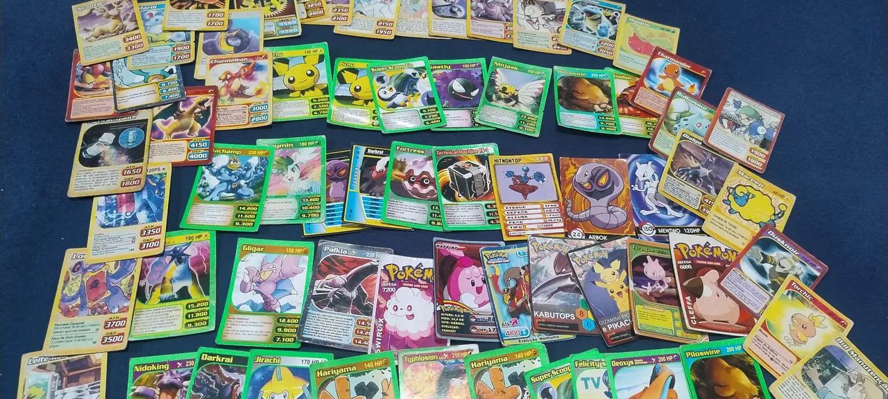 Lote  85 Mini Cards Pokémon Antigas  - Foto 2