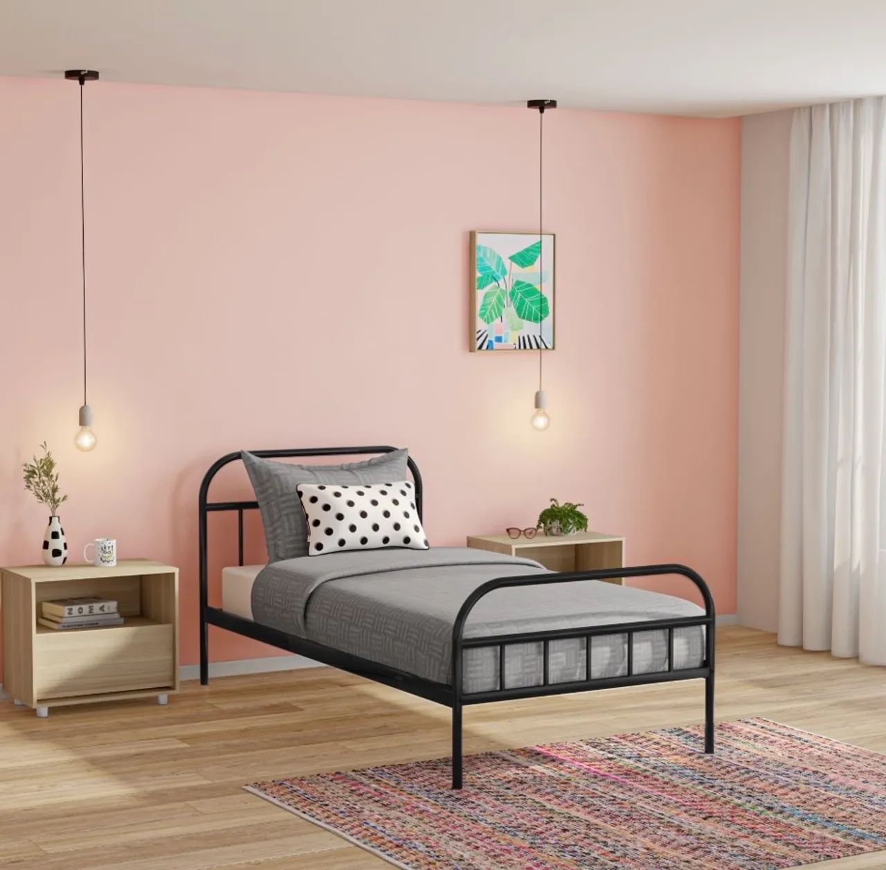 Cama de solteiro Tok Stok