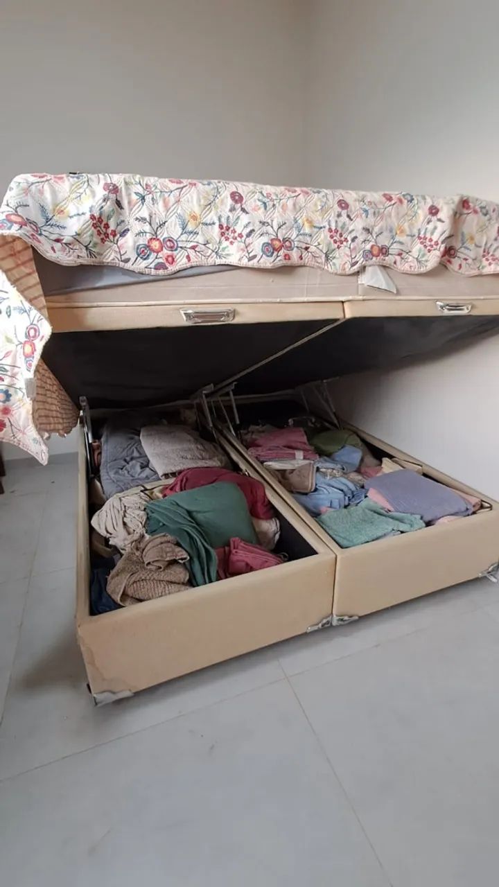 Cama queen com box bau - Foto 2