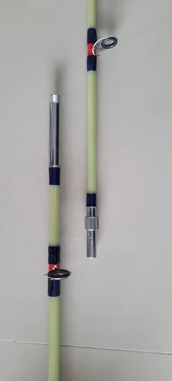 Conjunto Carretilha Sougayilang esquerda vara 80lbs linha Ottoni Platinum 0,80mm - Foto 2