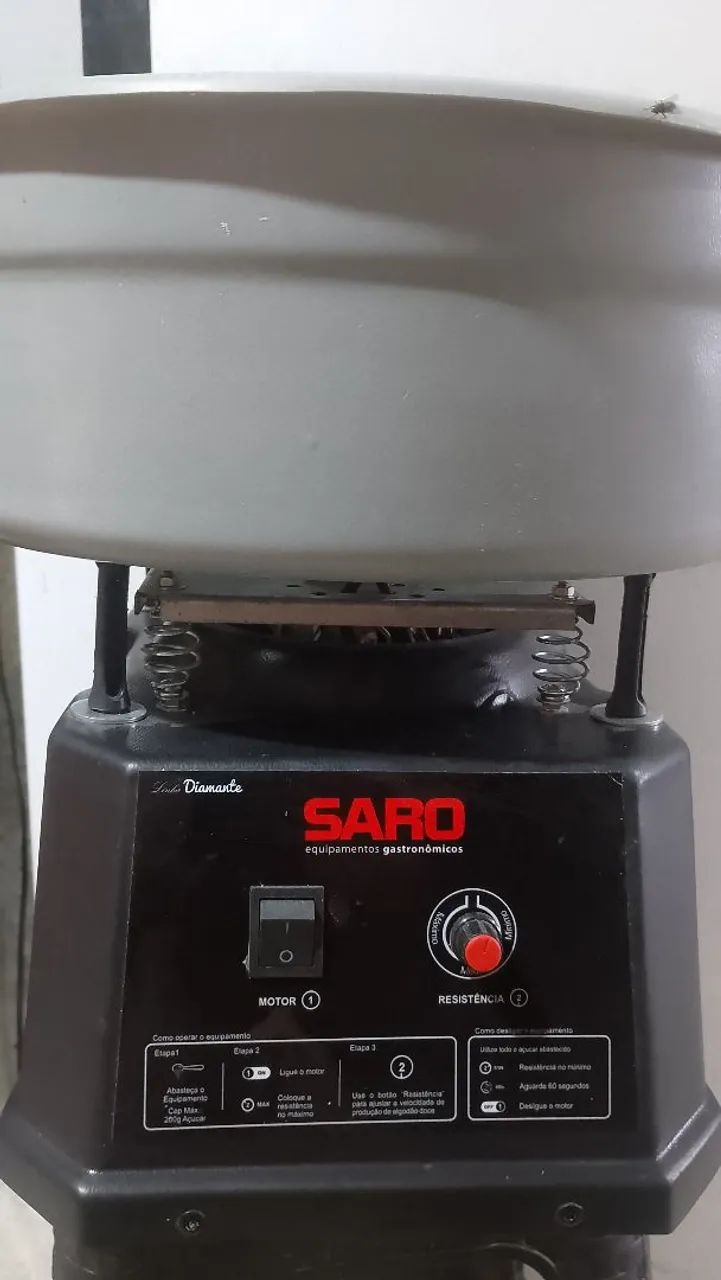 Máquina de algodão doce profissional 