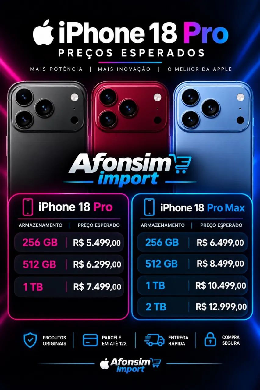 Super promoção iPhone 18 pro max - Foto 2